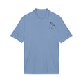 Embroidered Capybara Polo Shirt - Minimal Animal Logo