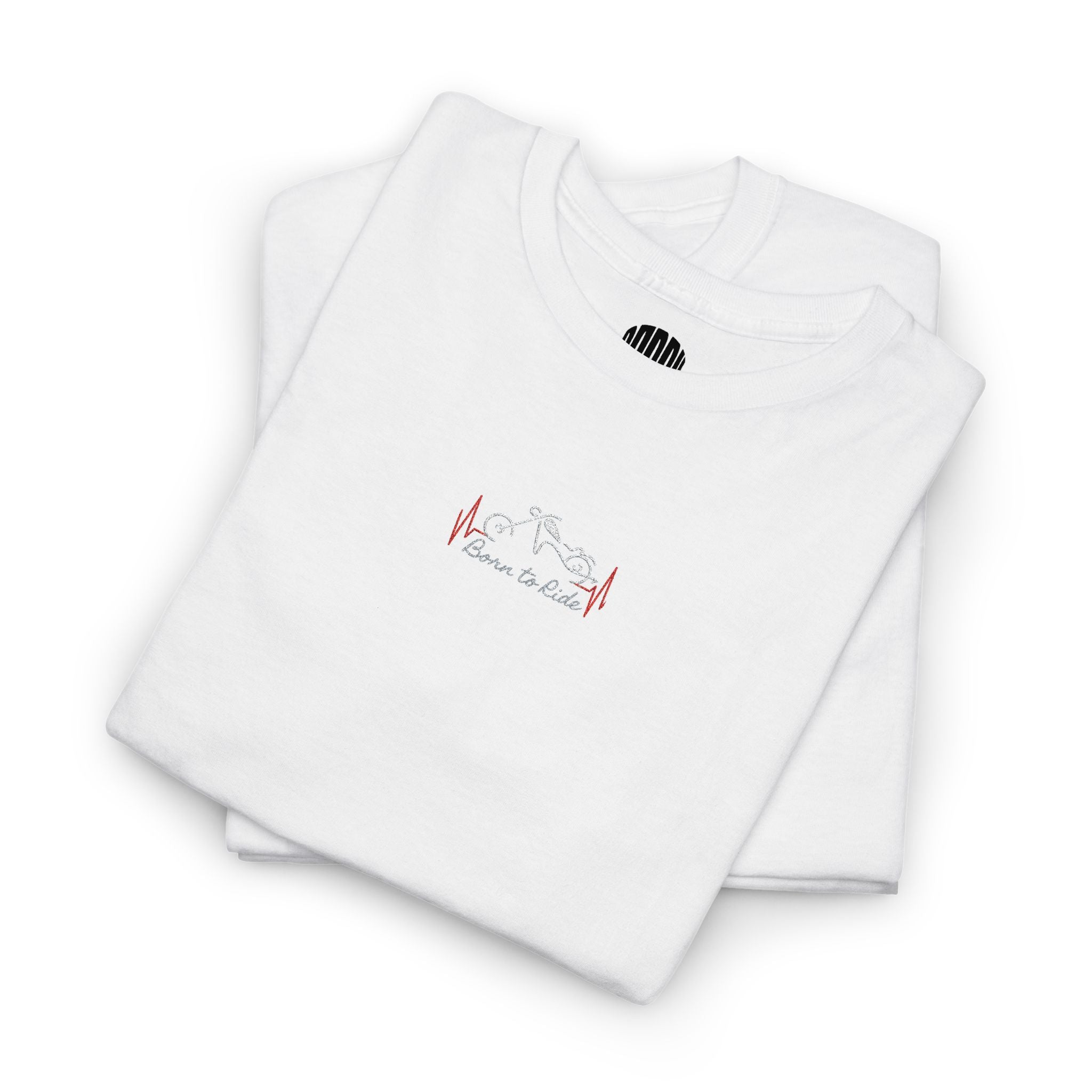 Born to Ride Embroidered Bike Tee