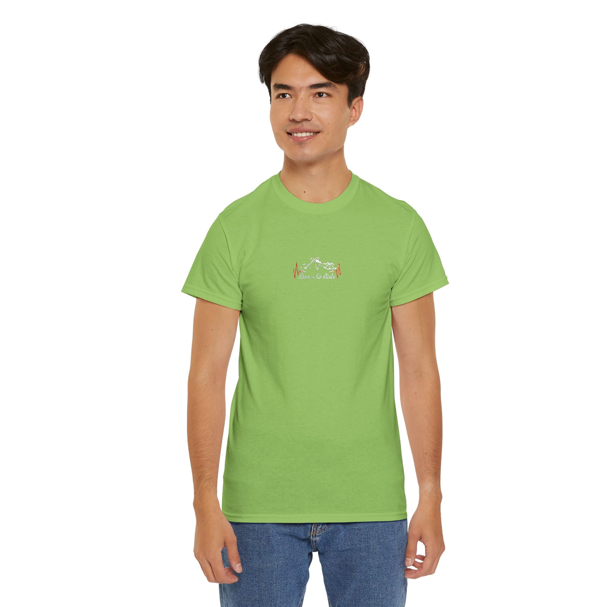 Born to Ride Embroidered Bike Tee