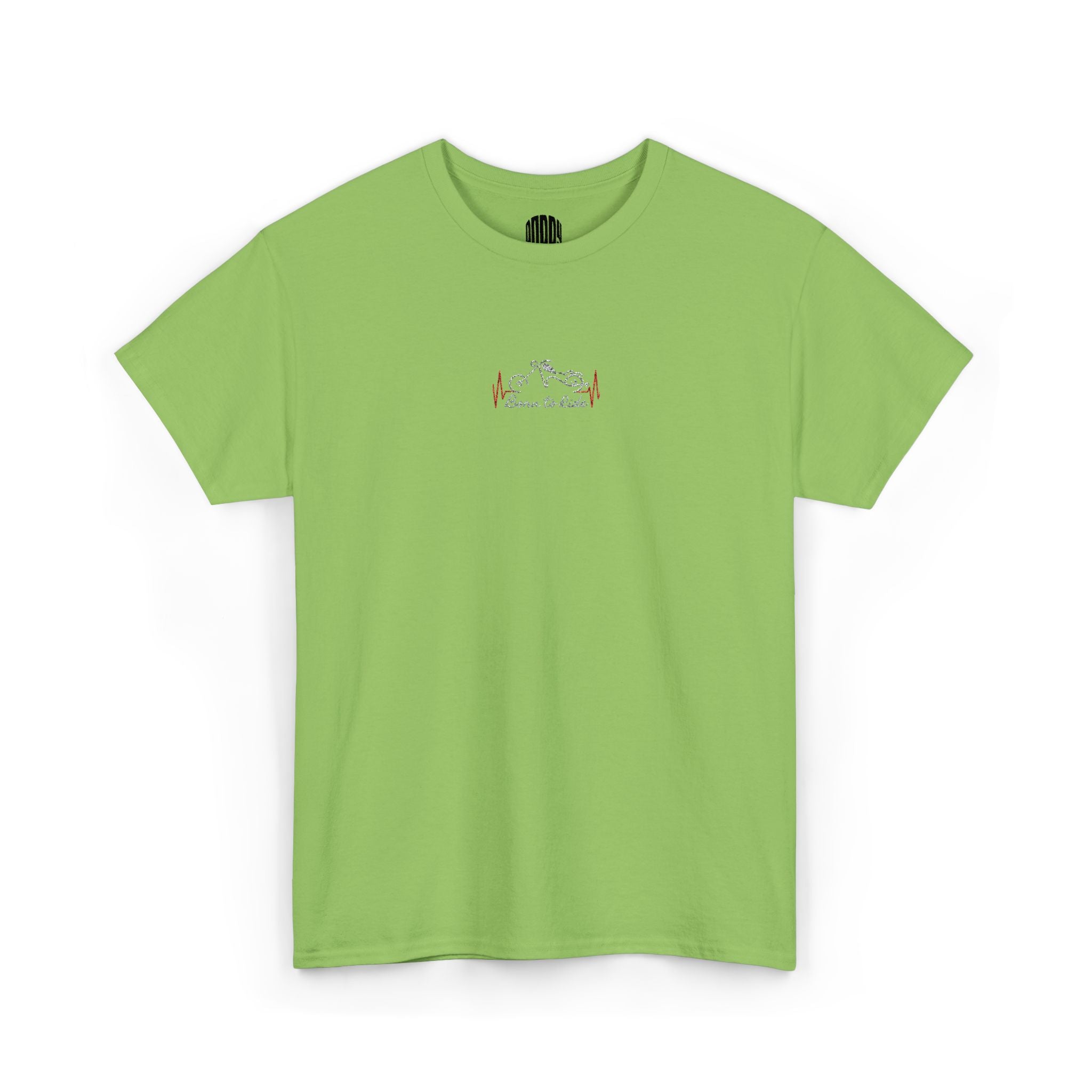 Born to Ride Embroidered Bike Tee