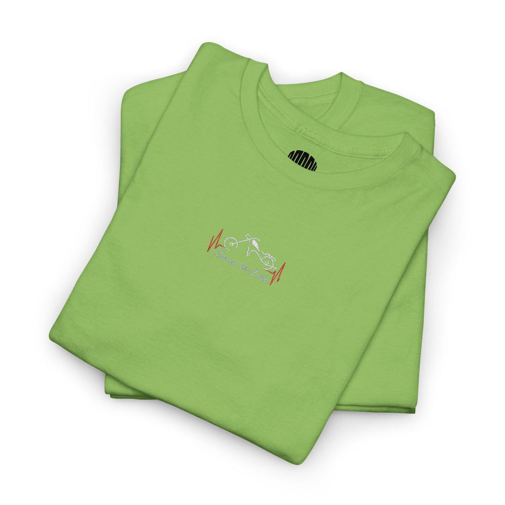 Born to Ride Embroidered Bike Tee