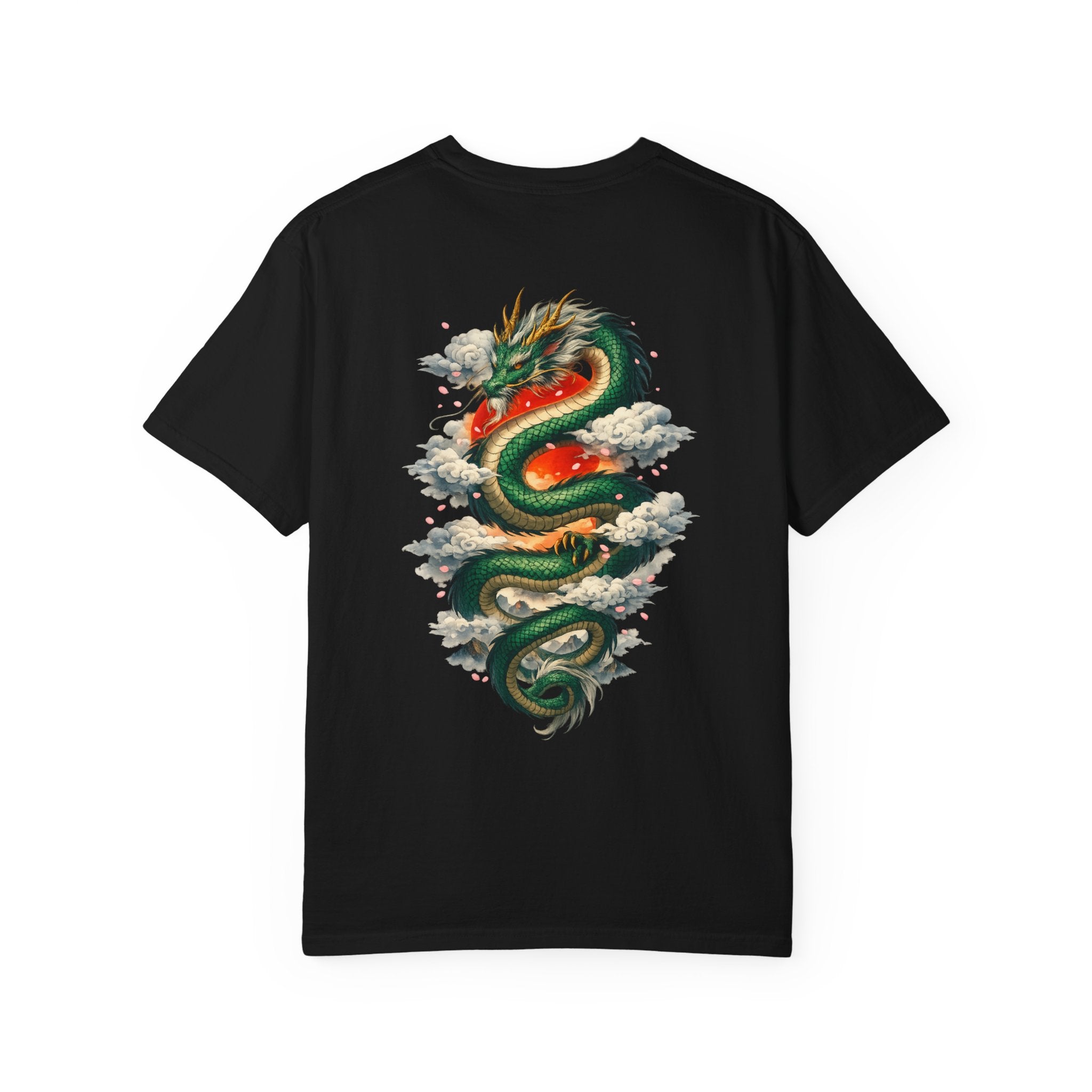Dragonborn Tee | Green Dragon Graphic | Poppywear