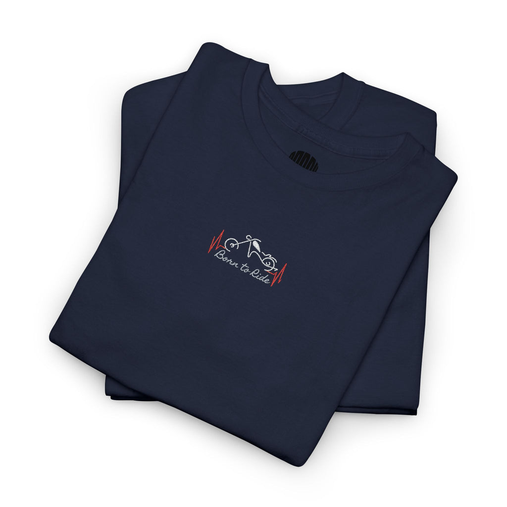 Born to Ride Embroidered Bike Tee