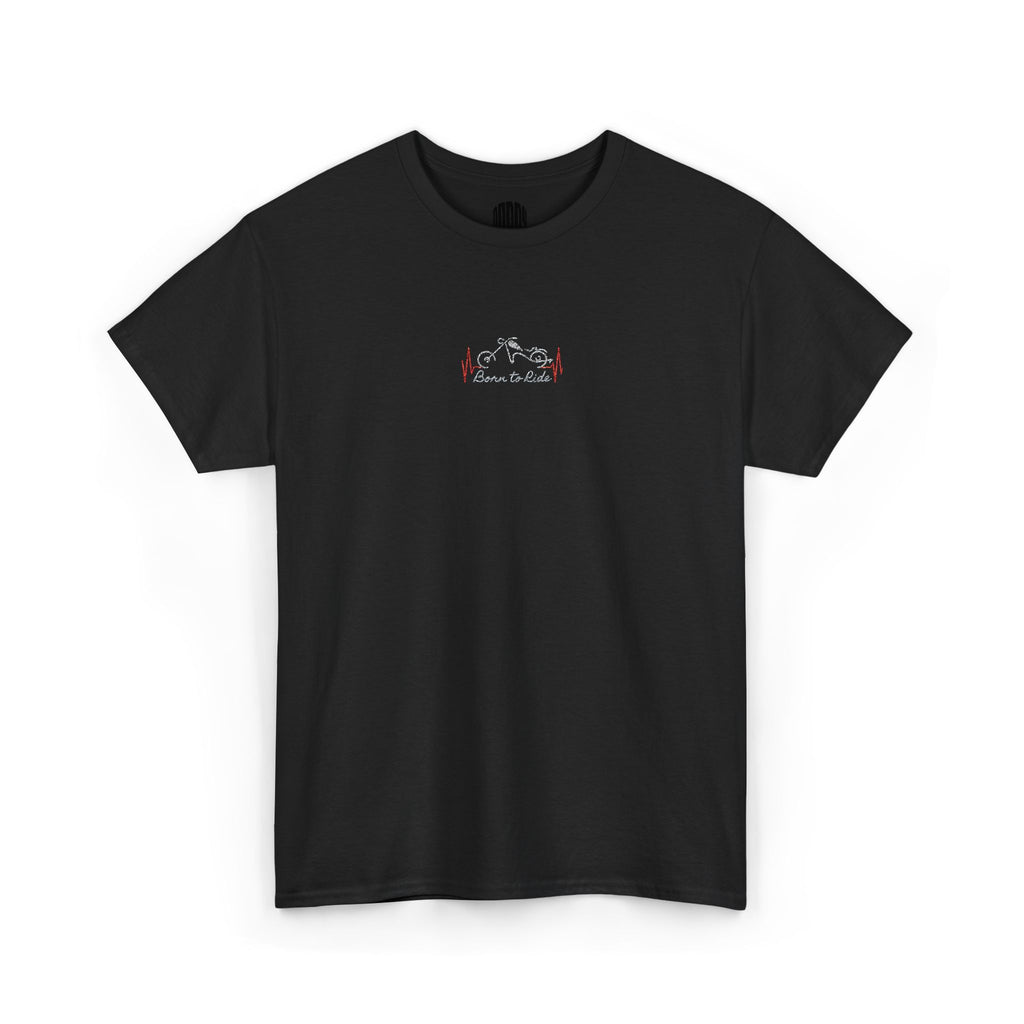 Born to Ride Embroidered Bike Tee