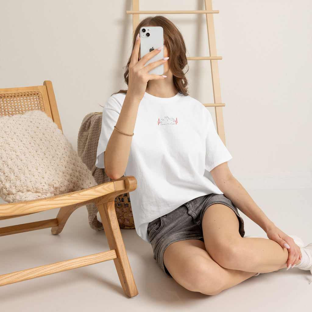 Born to Ride Embroidered Bike Tee