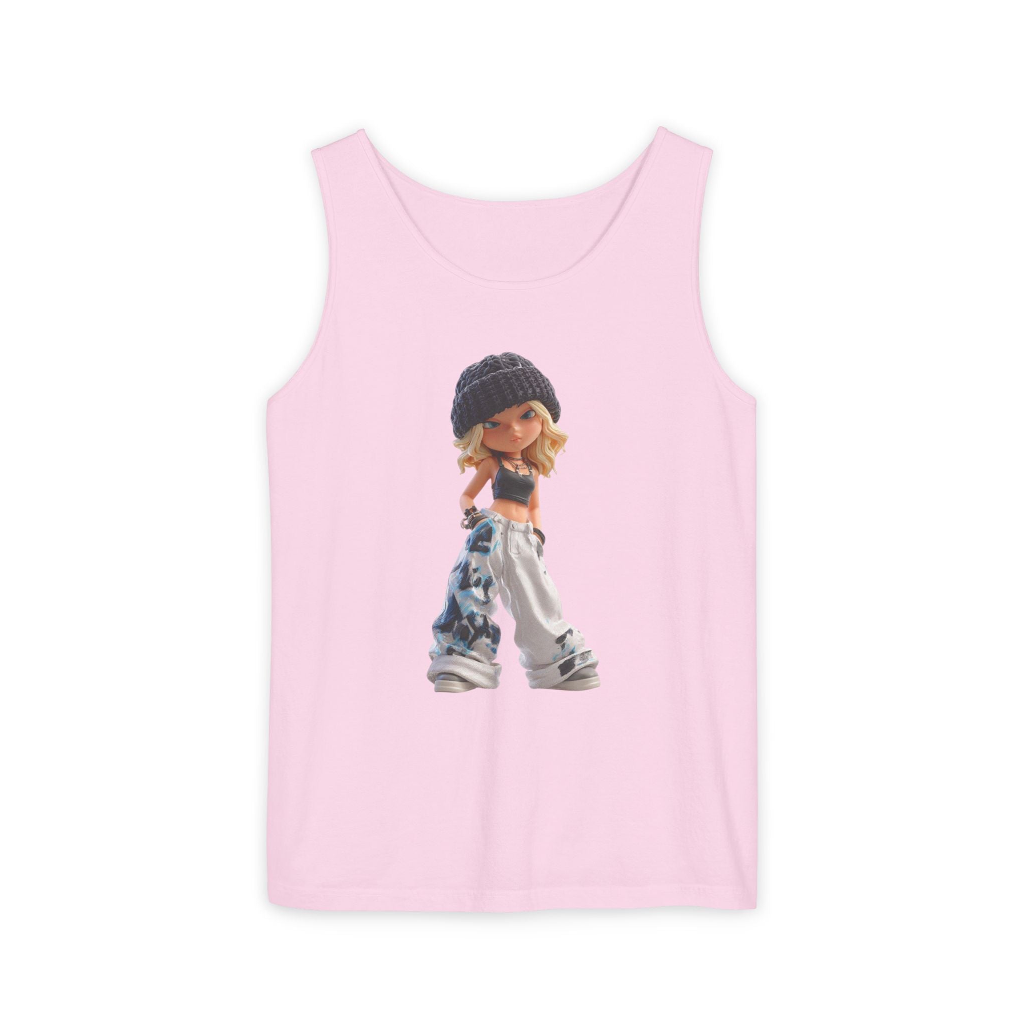 Tank Top — 'Touch Grass (I Did, It's Overrated)' Cute Streetwear Graphic